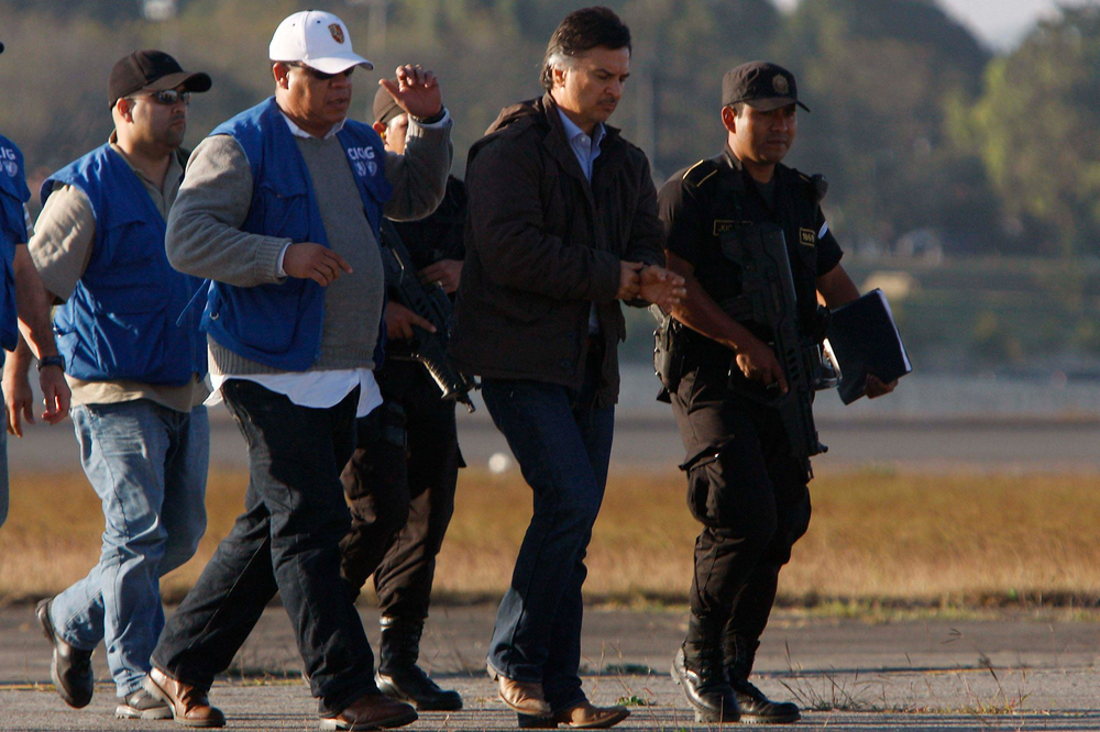The Arrest of Ex-President Alfonso Portillo