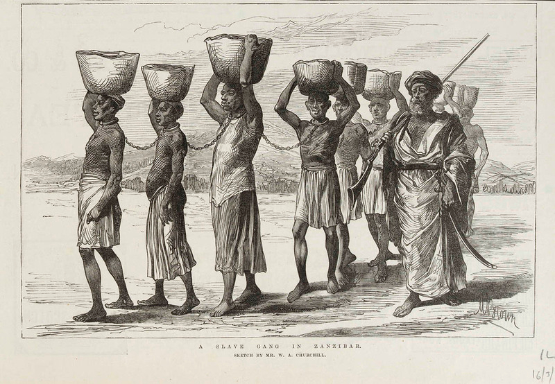 End of Arab slave trade in Zanzibar