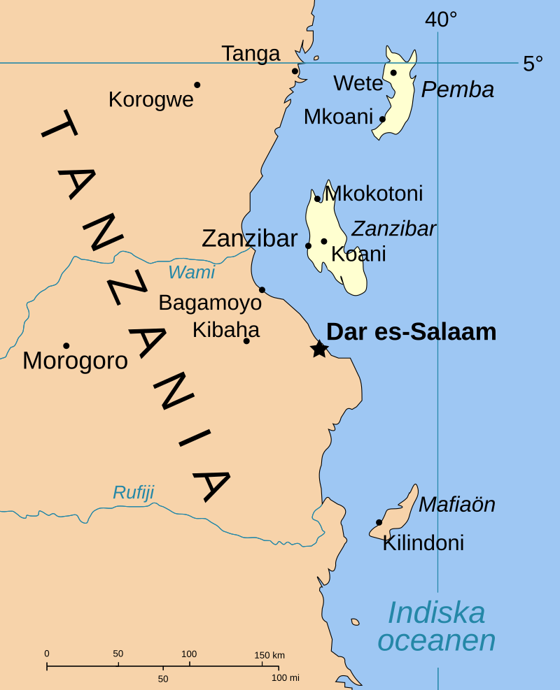 Formation of United Republic of Tanzania through union of Tanganyika and Zanzibar.