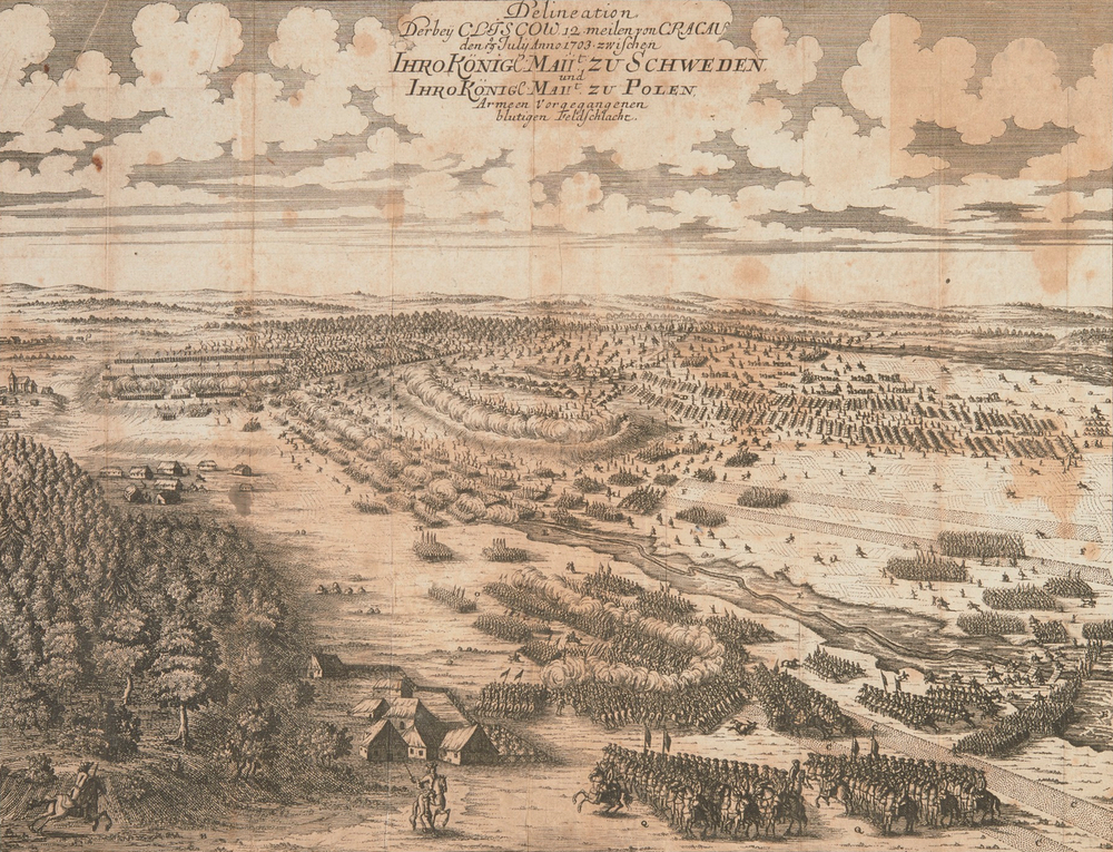 Battle of Klissow: Sweden faces Poland in the Great Northern War conflict.