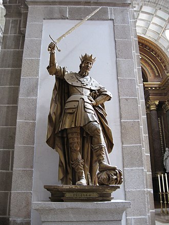 Fruela was the victim of an assassination.