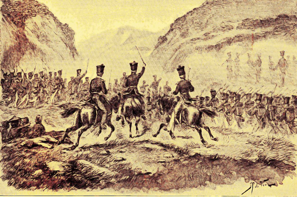 Conflict of Padri War in West Sumatra.