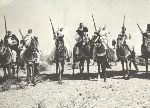 Conflict between Italy and Senussi rebels in Libya.