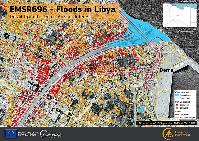 Devastating floods in Derna: 4,000 dead, 8,000 missing