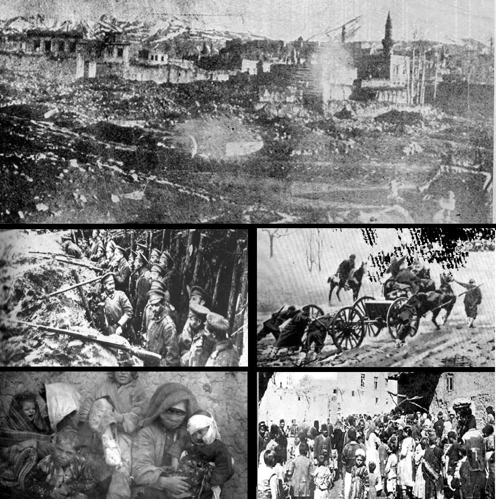 War declared by Russia on the Ottoman Empire