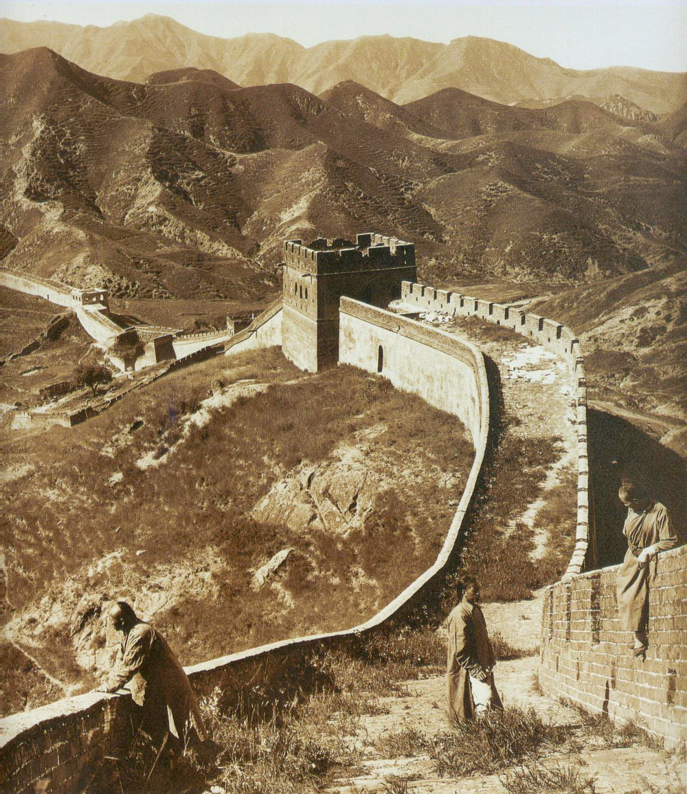 Evolution of the Great Wall through joined sections.