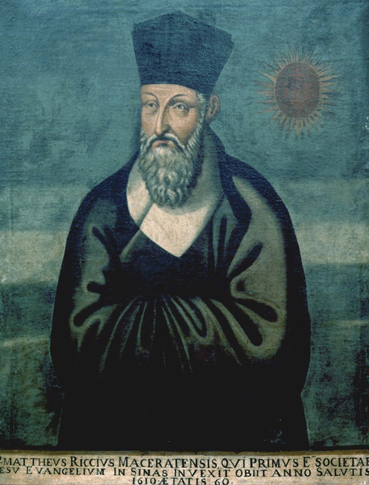 Collaboration between Xu Guangqi and Matteo Ricci for scientific translation.