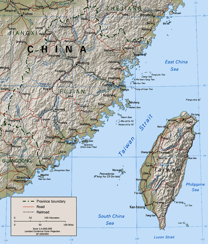 Missile Tests and Military Exercises in Taiwan Strait During Elections