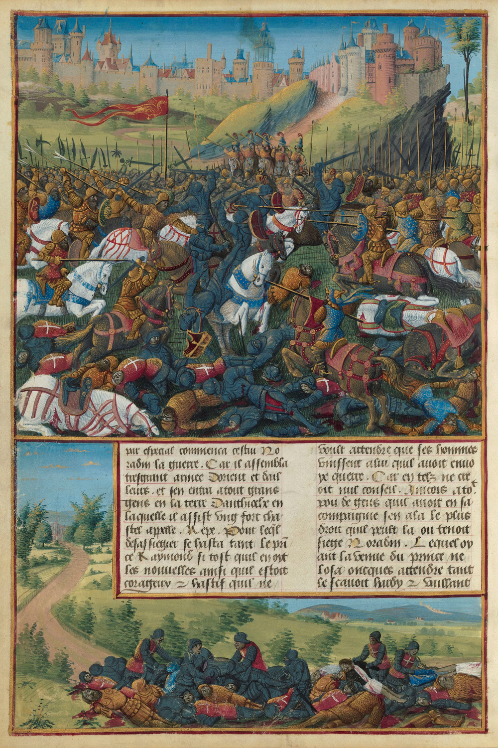 Conflict between Zengids and Crusaders: Battle of Inab