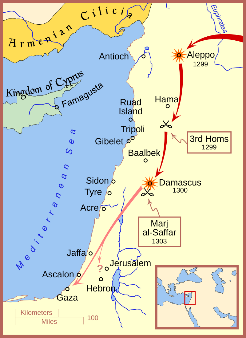 Mamluks triumph over Mongols at Marj al-Saffar