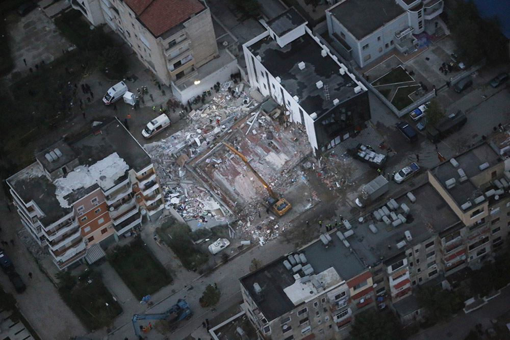 Earthquake disaster leads to widespread destruction and loss of lives.