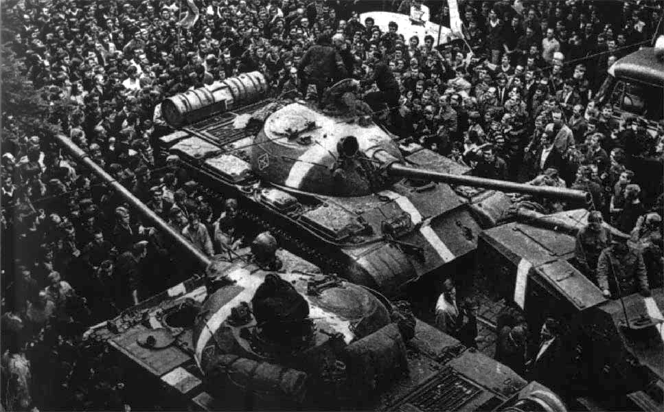 Albania exits Warsaw Pact following Czechoslovakia invasion.