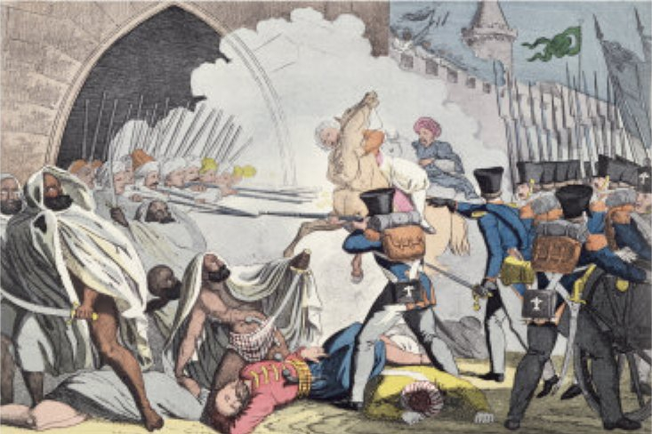 French invasion marks the beginning of colonization in Algeria by French forces.