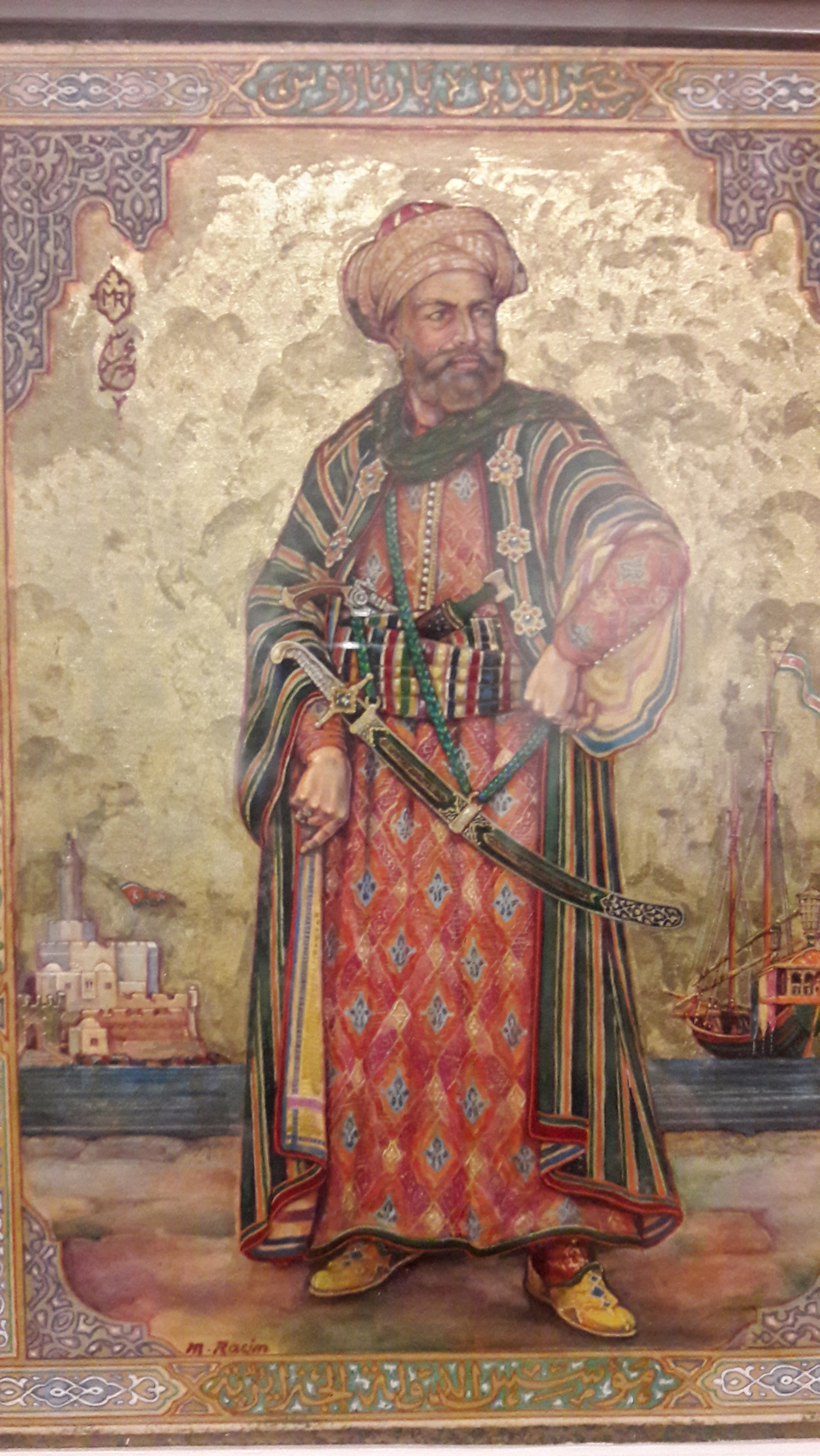 Barbarossa Hayreddin Pasha's rise to power in Algiers as a ruler.