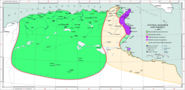 Hammadid dynasty's establishment by Hammad ibn Buluggin in the text narrative.