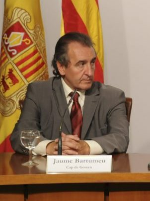 Parliament elects Jaume Bartumeu Cassany as Prime Minister of Social Democrat party leadership.