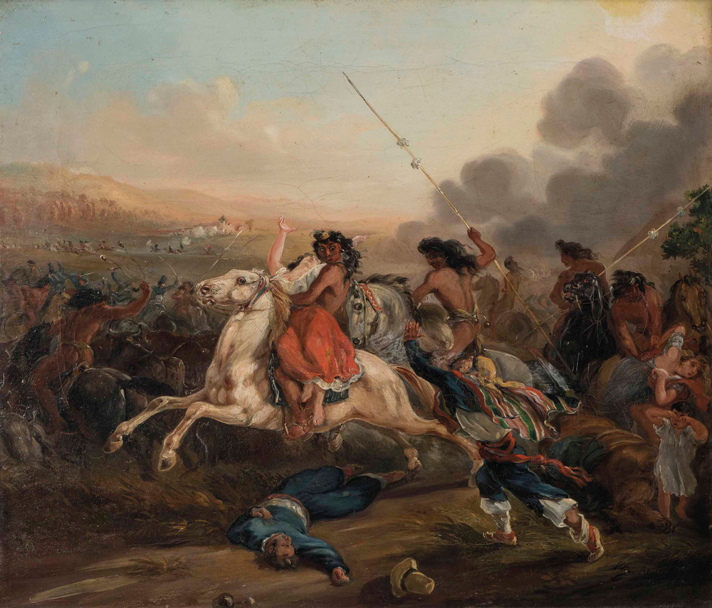 General Roca's campaign against indigenous peoples in the Conquest of the Desert.