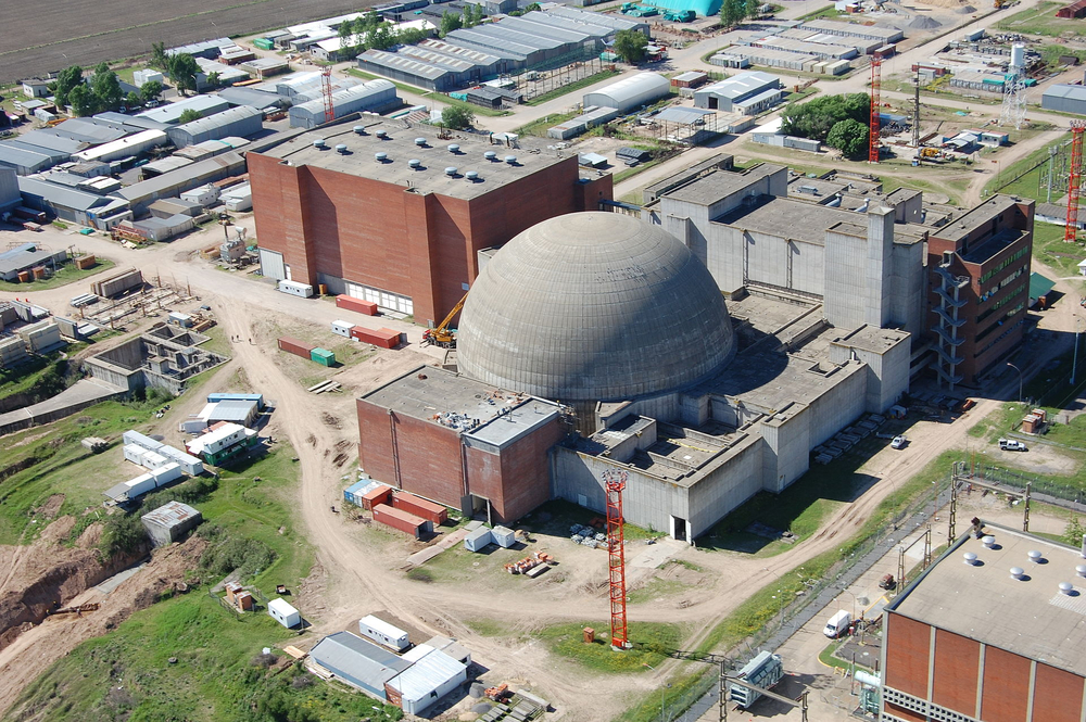 Atucha I Nuclear Power Plant, the first nuclear power plant in Latin America, began operation