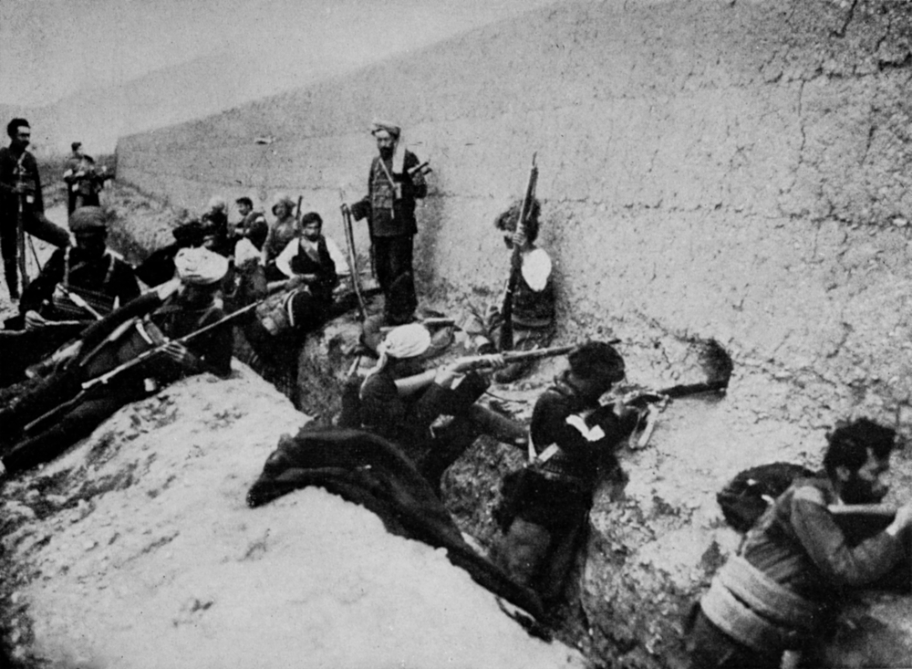 Tragic historical event involving mass killings and deportation of Armenian population by Ottoman Empire.
