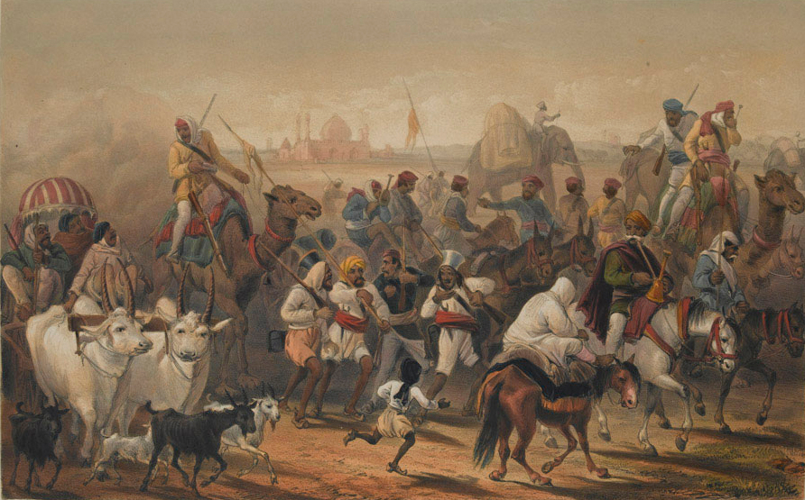 Sepoy Rebellion and Nepal's Support in North India