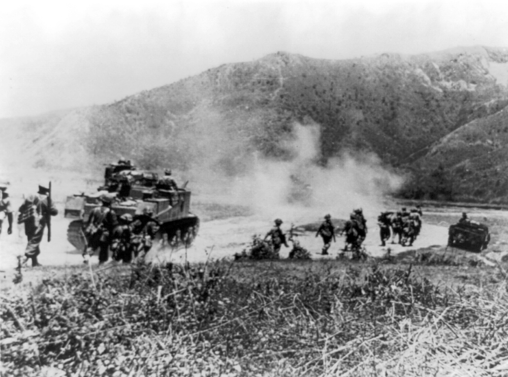 Nepalese soldiers fight for British in WWII