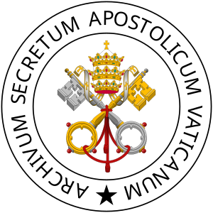 Establishment of the Vatican Secret Archives by Pope Paul V.