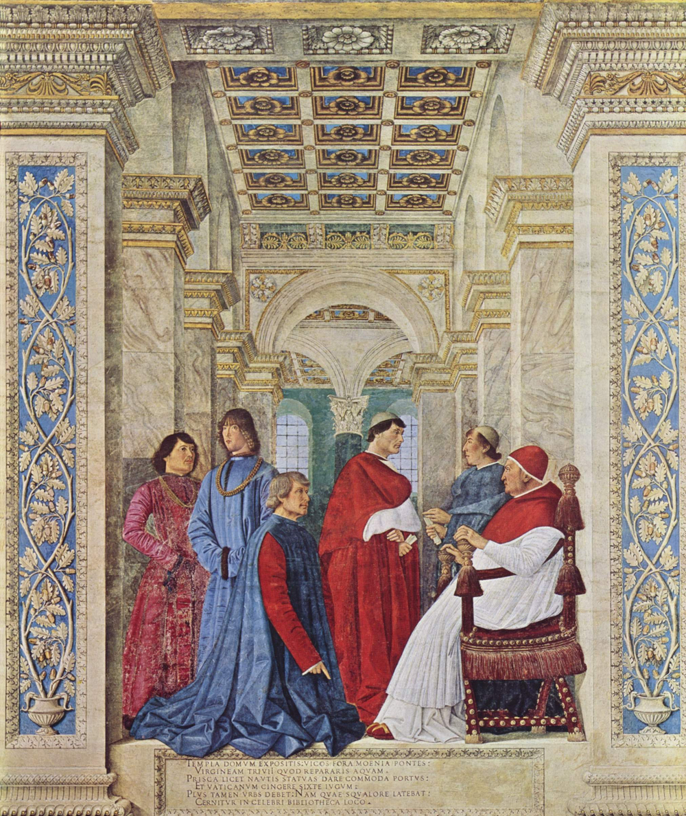 Establishment of Vatican Library Influences Knowledge Preservation.