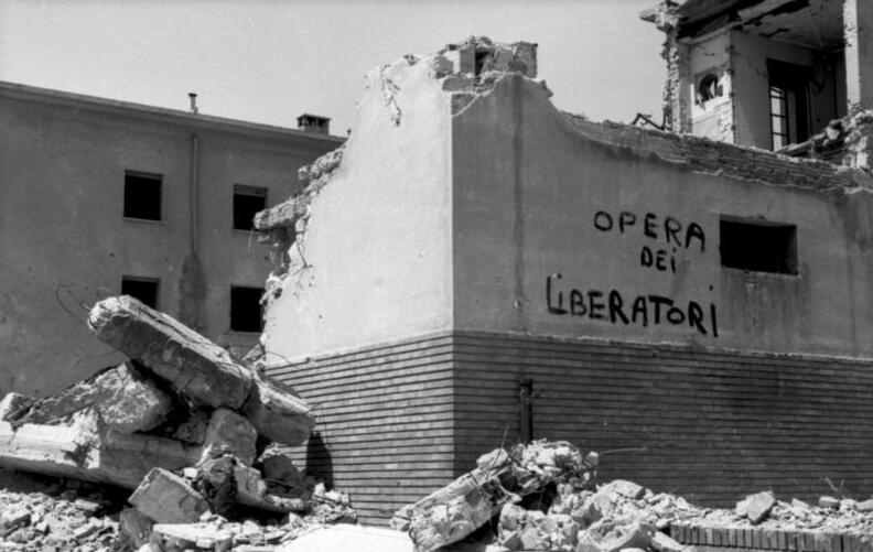 Bombing of Vatican City in World War II resulted in minor damage.