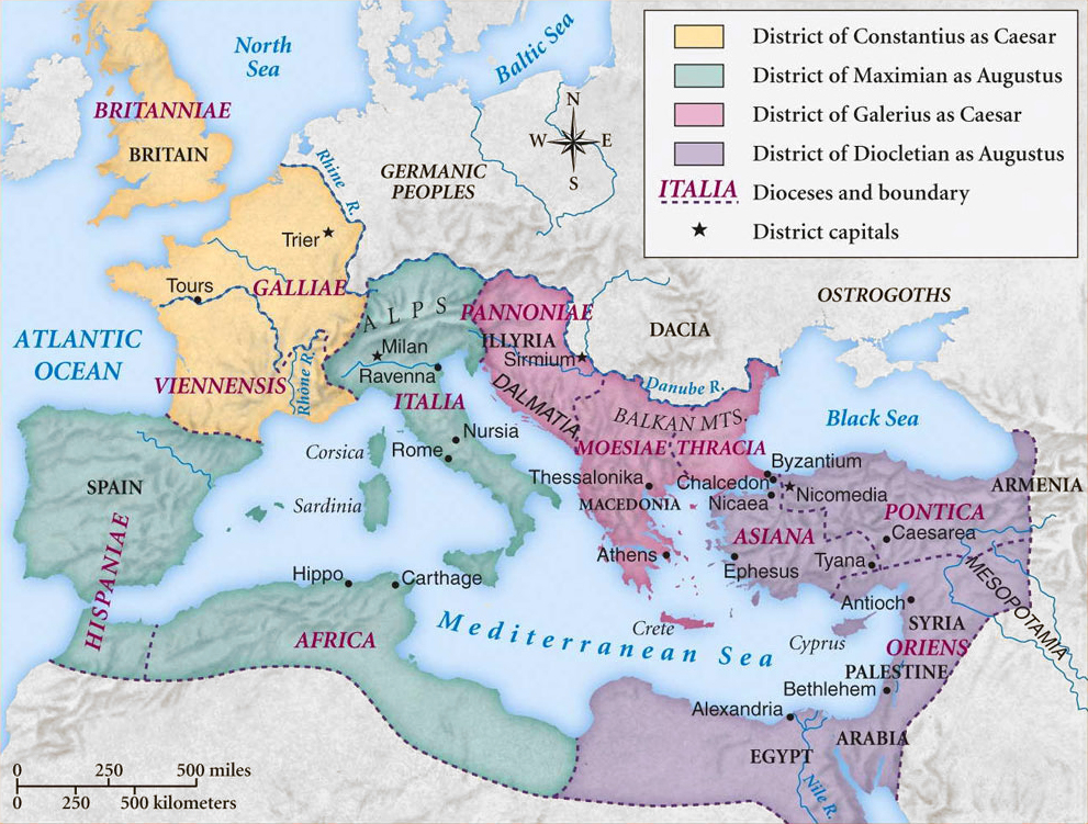 Diocletian's Rise and the Roman Empire's Recovery