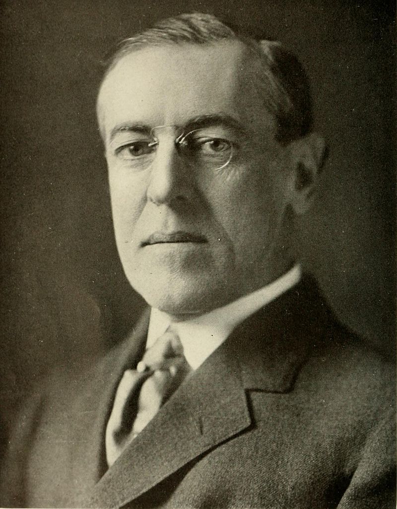 Woodrow Wilson's Nobel Peace Prize for League of Nations advocacy and global diplomacy efforts.
