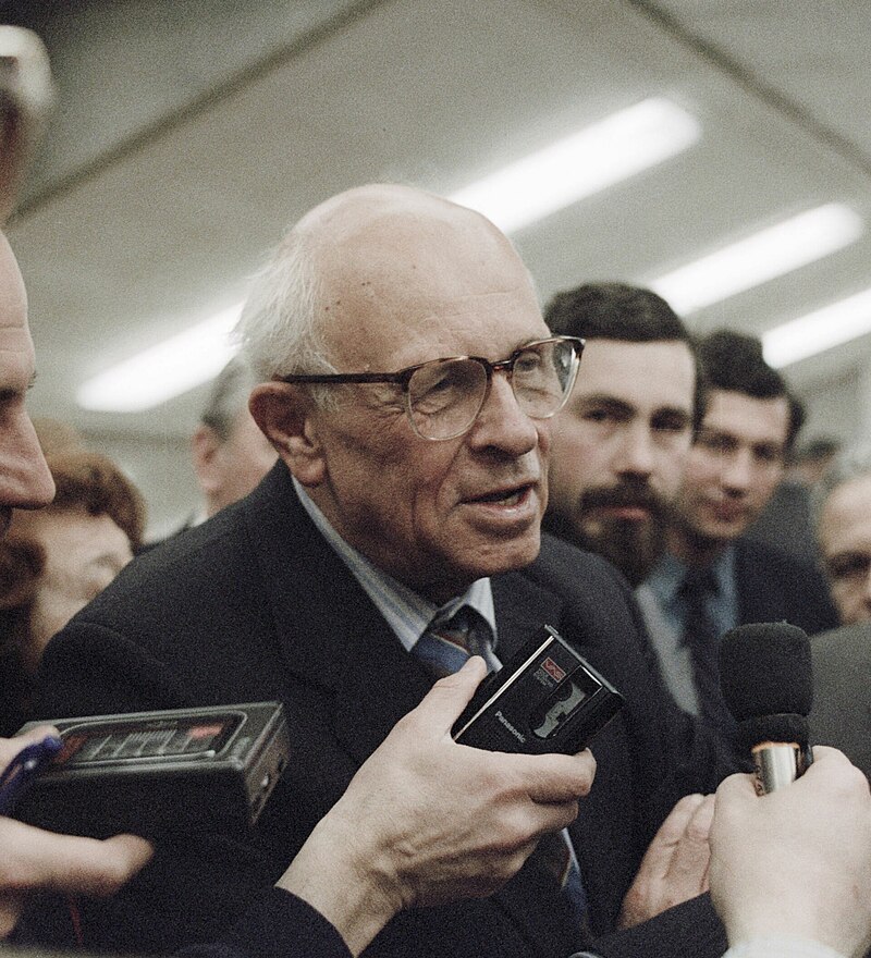 Andrei Sakharov: Nobel Peace Prize winner for advocacy, activism, and global cooperation in USSR.