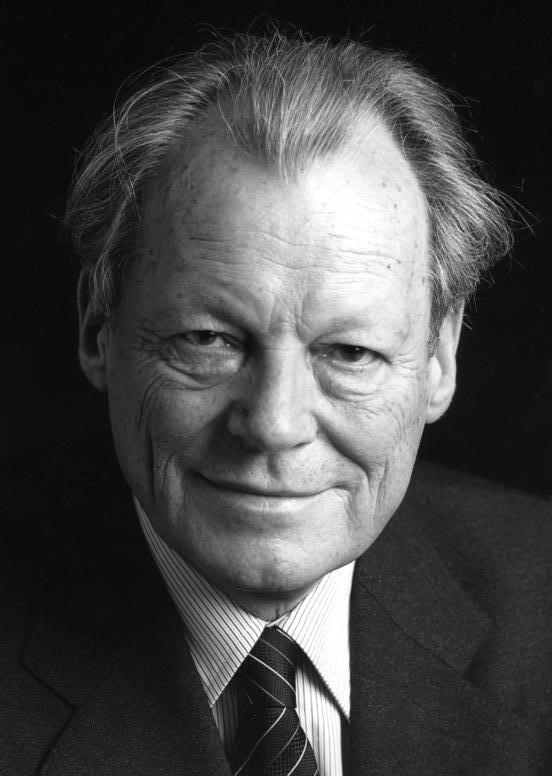 Nobel Peace Prize winner Willy Brandt's "Ostpolitik" eased Cold War tensions in Europe.