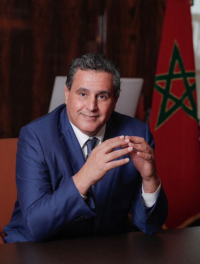 Aziz Akhannouch is sworn in as Prime Minister