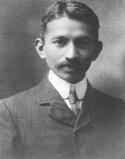Gandhi Backs Protest against Disenfranchisement on Prince of Wales Arrival Day