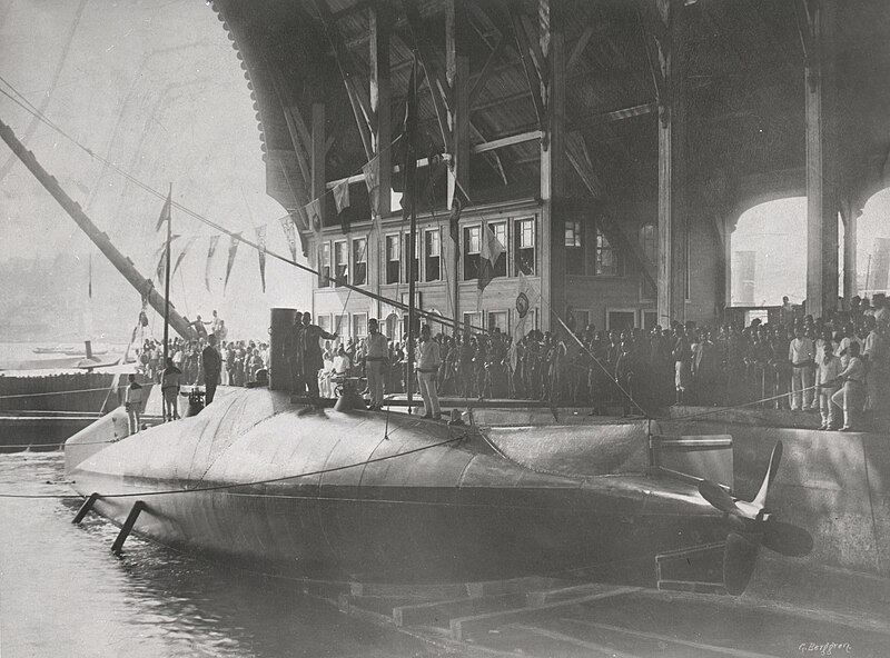 First Submarine Built for Ottoman Empire