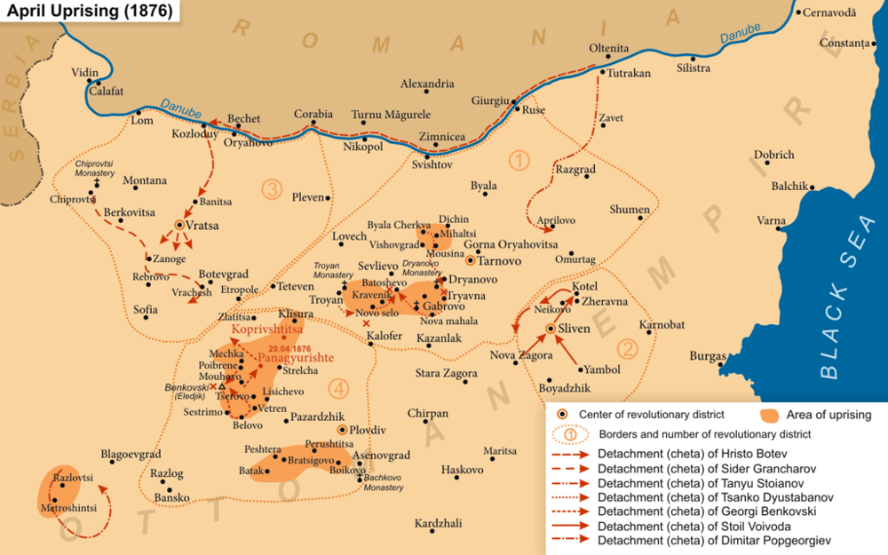 Ottoman Bashi-Bazouks Suppress Bulgarian Uprising