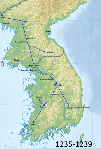 Unification through Mongol Invasion: Korean Peninsula Reunited