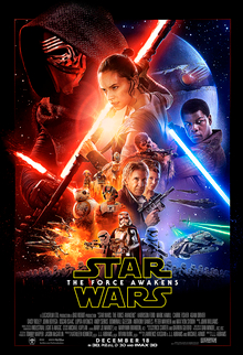 Star Wars: The Force Awakens released under Disney.