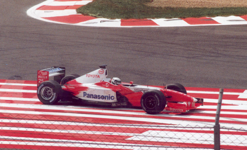 Toyota Entered Formula One Competition
