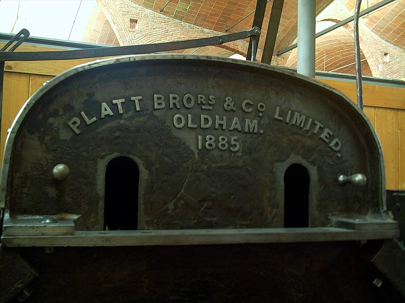 Patent for the Automatic Loom Sold to the Platt Brothers