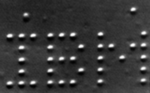 First Structure Assembled One Atom at a Time