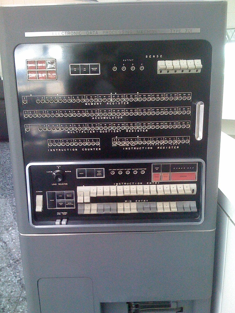 IBM Offered Its First Commercial Stored-Program Computer