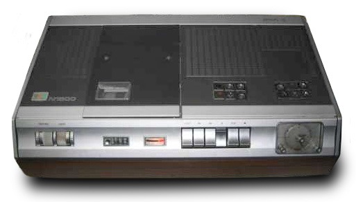 Philips Introduces the V2000-Predecessor VCR Format