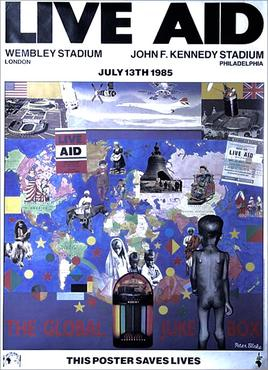 Queen Performs at Live Aid
