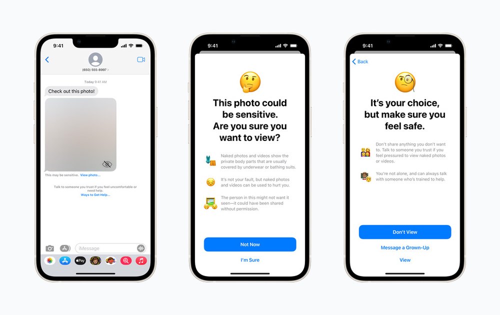 Apple Communication Safety for Children