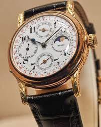 Created first perpetual calendar wristwatch