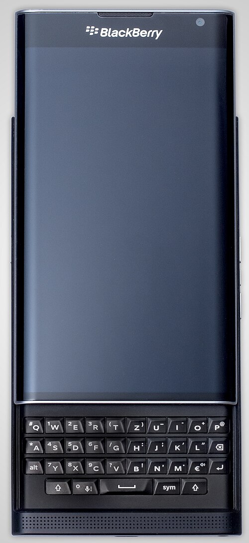 blackberry Priv launched as the company’s first Android smartphone.