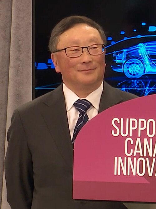 John Chen became interim CEO of BlackBerry.