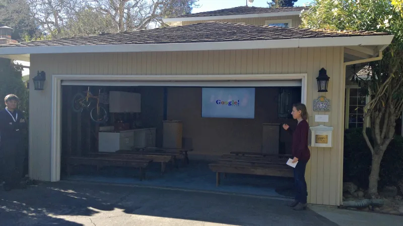 Google's Founding in a Garage