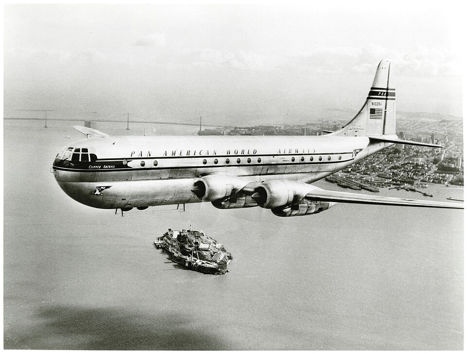 Last Delivery of Boeing 377 Stratocruiser